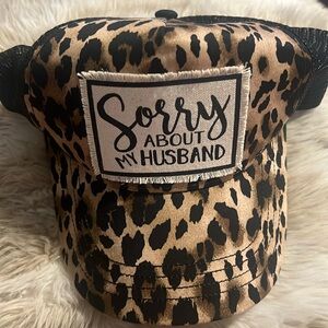 Trucker Hat - Sorry About My Husband